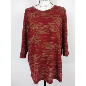 FASHION BUG Womens top Size 18/20 RED